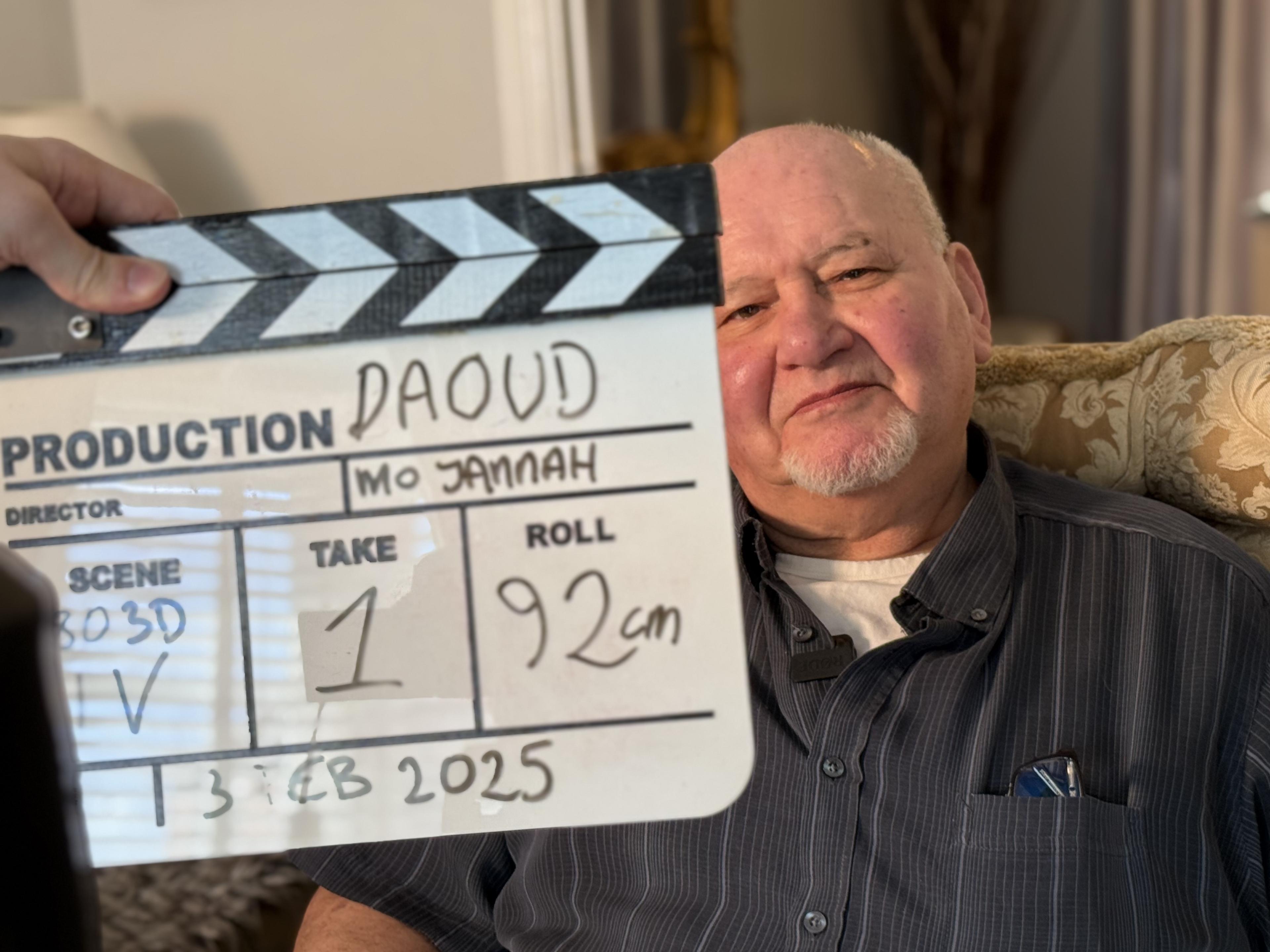 Heritage filming with elder subject