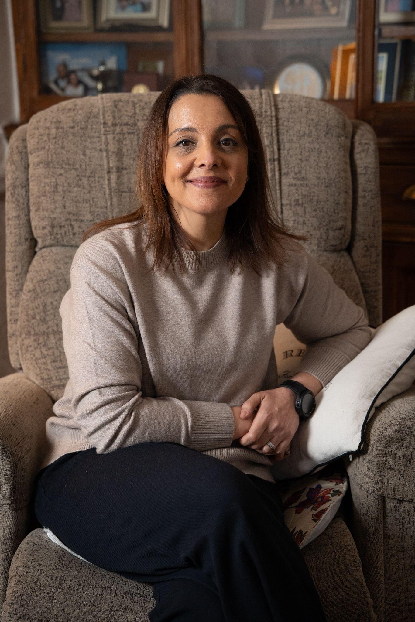 Portrait of a woman featured in an MMY Reality story