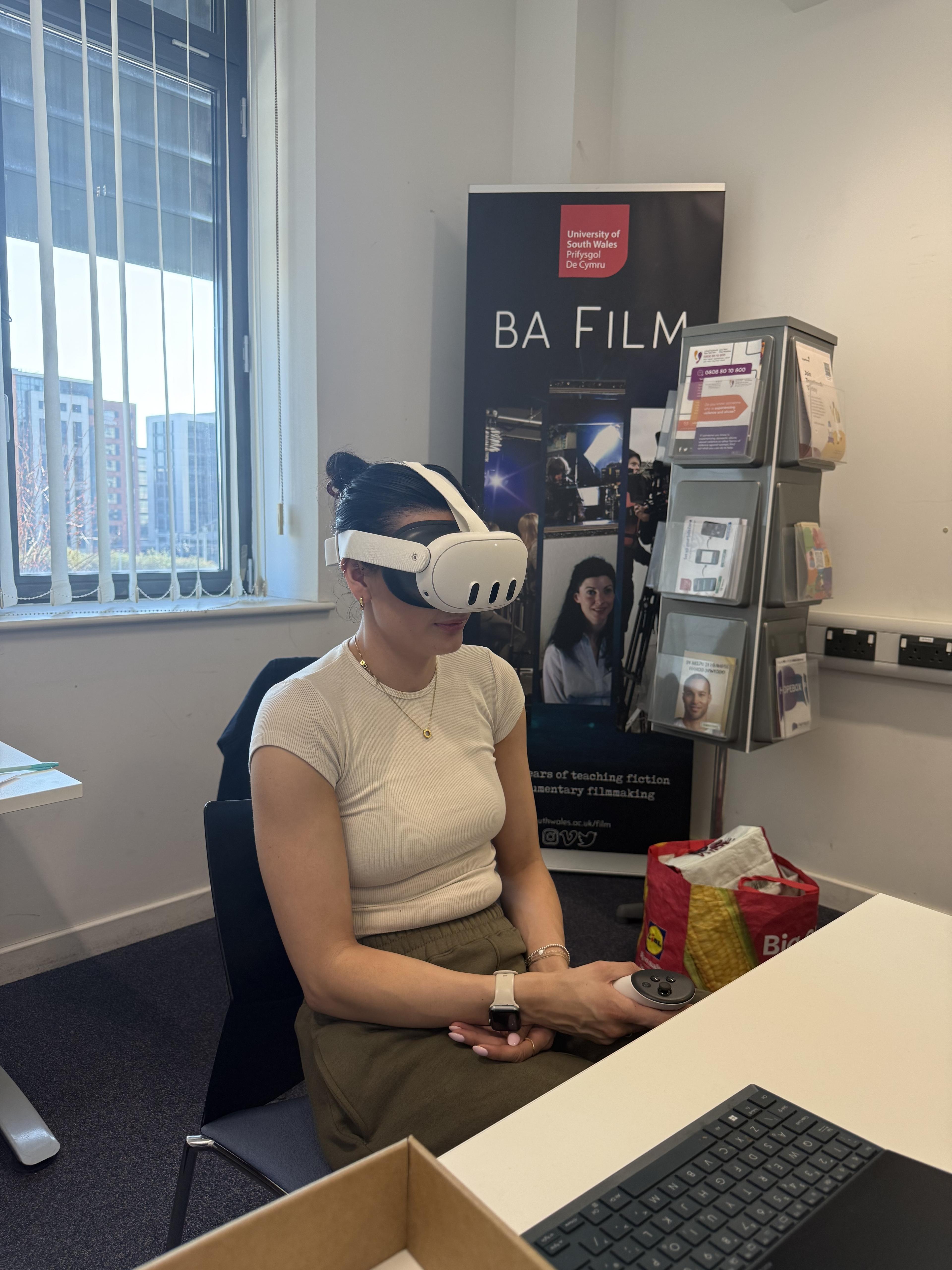 VR production shoot